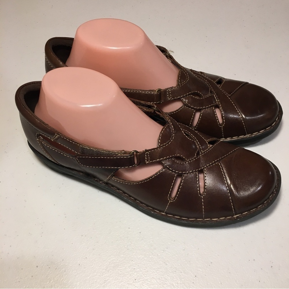 Clark’s Bendables Shoes Size 9.5M Brown SB-BH